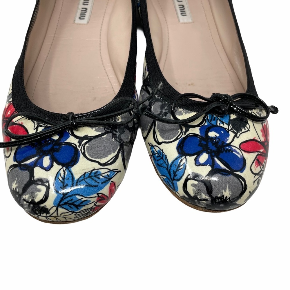 Miu miu calfskin leather‎ flats size 36(6) - Picture 6 of 11